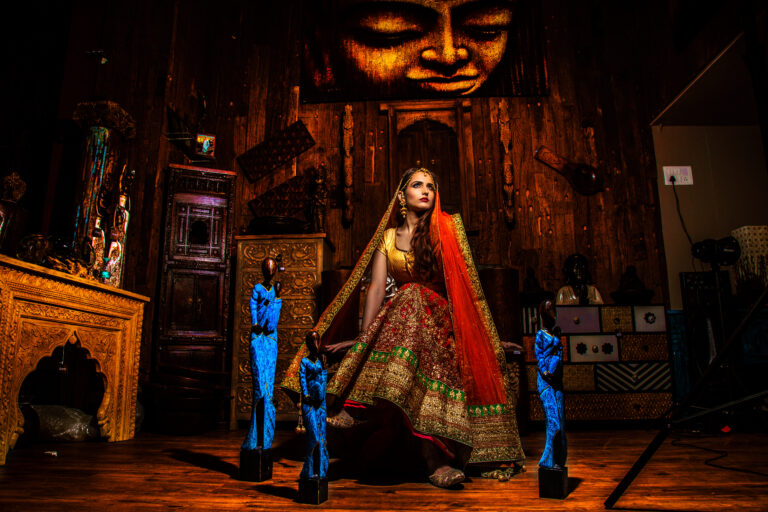 A Conceptual Fashion Photoshoot in a furniture showroom, by the students at MDPS, Mumbai © all rights reserved