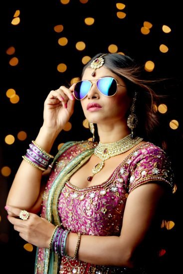 A modern Bridal Photoshoot during the wedding Photography Classes At MDPS